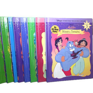 Disney's Storytime Treasures Library Lot Of 8 Books 3 4 6 8 9 11 12 18 Vtg 1998